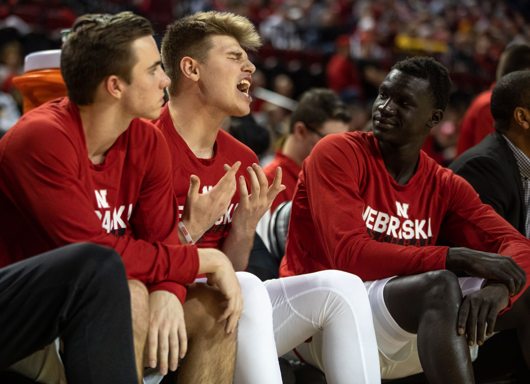 Nebraska Basketball vs. Iowa Photo No. 3